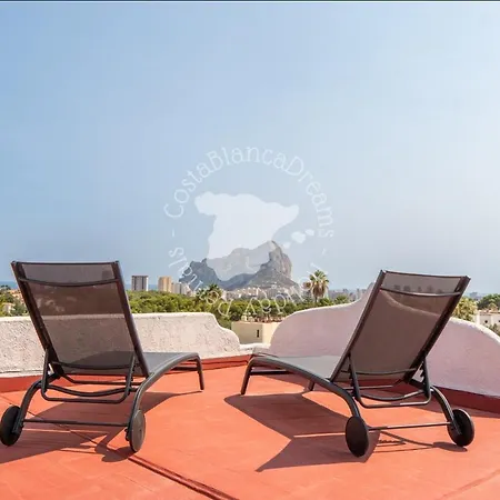 Lägenhet Stunning Ifach & Sea Views Stylish Casa Sonedo