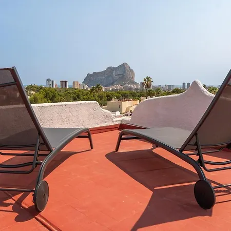 Apartment Stunning Ifach & Sea Views Stylish Casa Sonedo Calpe