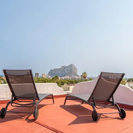 Stunning Ifach & Sea Views Stylish Casa Sonedo Calpe