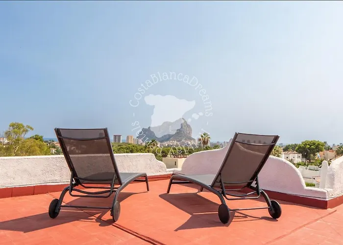 Lejlighed Stunning Ifach & Sea Views Stylish Casa Sonedo