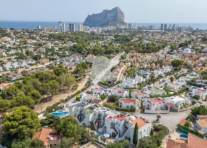 Lejlighed Stunning Ifach & Sea Views Stylish Casa Sonedo